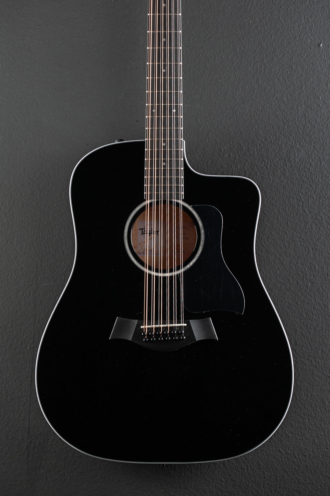 250CE-BLK Plus 12 String '25