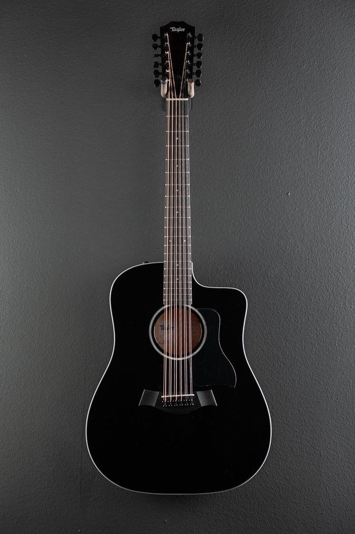 250CE-BLK Plus 12 String '25