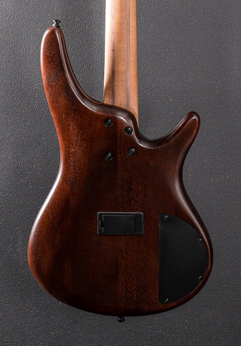 SR500A Bass Left Hand - Mahogany Brown Burst Low Gloss