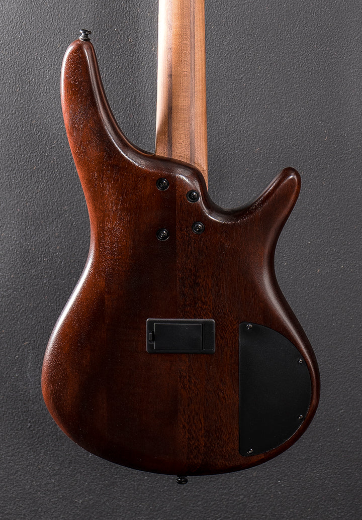 SR500A Bass Left Hand - Mahogany Brown Burst Low Gloss
