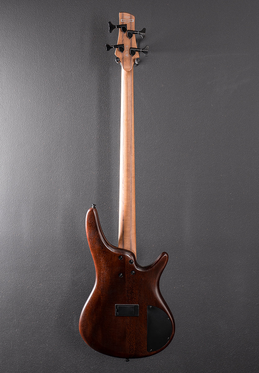 SR500A Bass Left Hand - Mahogany Brown Burst Low Gloss