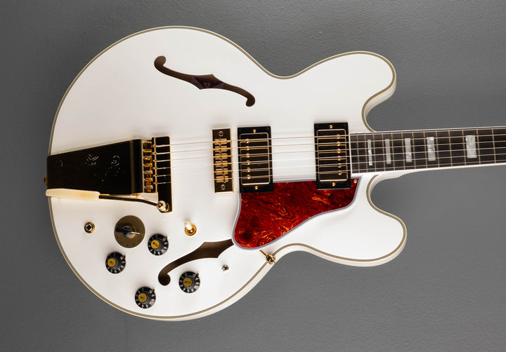"Inspired by Gibson Custom" Alex Lifeson 1976 ES-355 Reissue - Alpine White