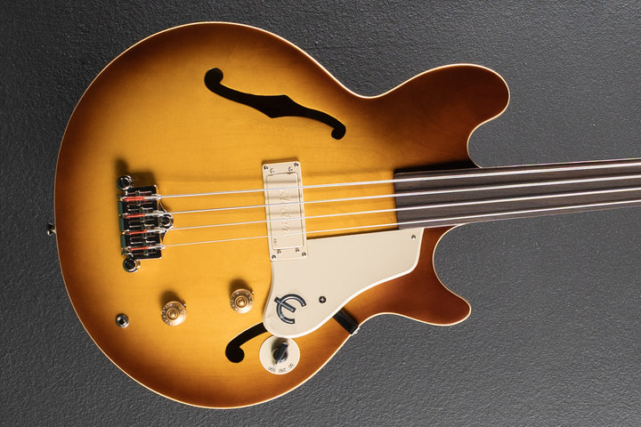 Jack Casady Fretless Bass - Aged Royal Tan
