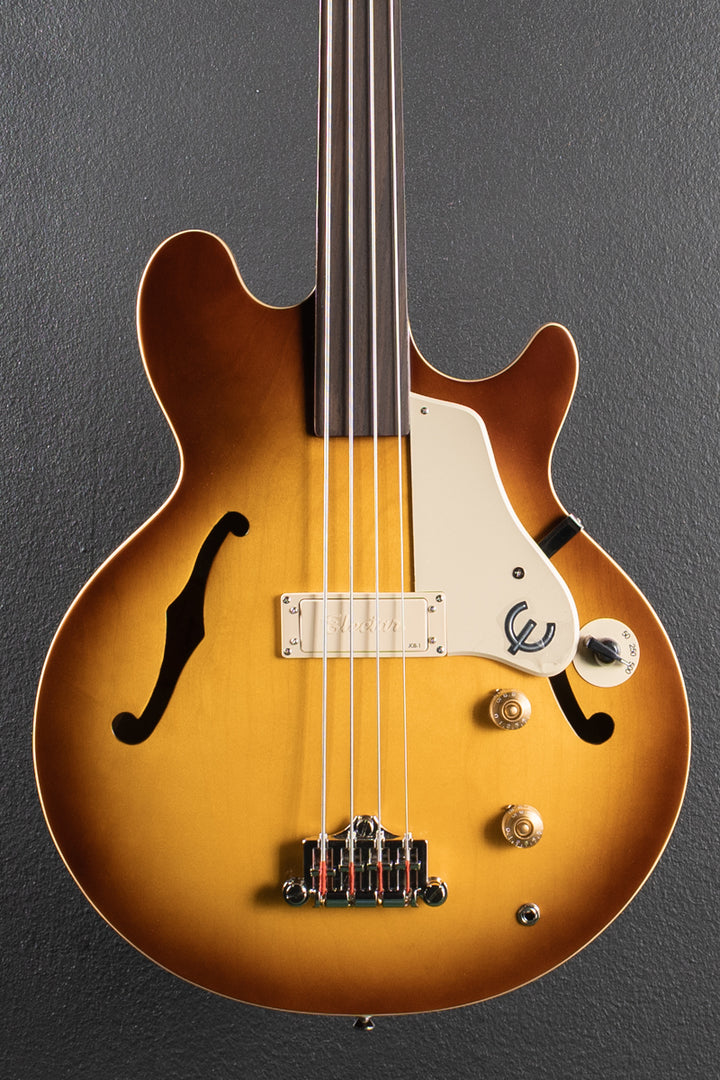 Jack Casady Fretless Bass - Aged Royal Tan