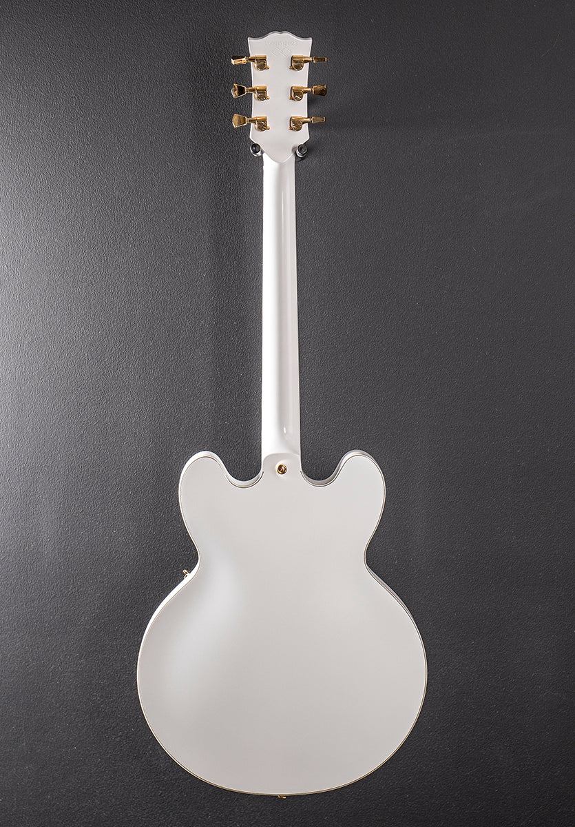 "Inspired by Gibson Custom" Alex Lifeson 1976 ES-355 Reissue - Alpine White