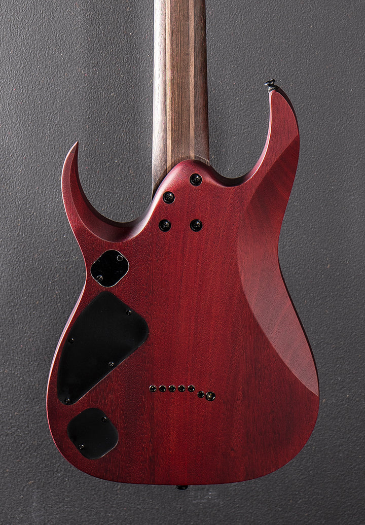RGD721FA 7 String - Stained Wine Red Burst Flat