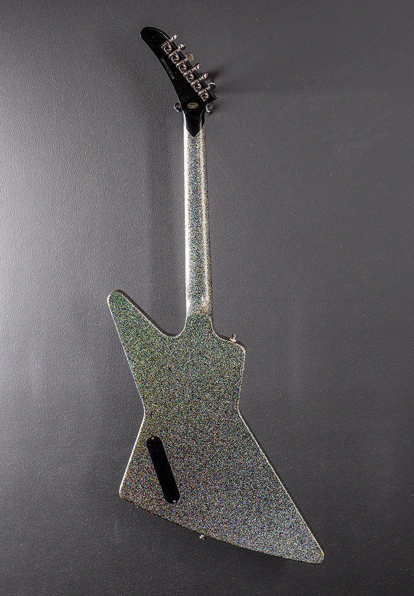 Lzzy Hale Explorer Custom - Black Diamond Holographic Sparkle