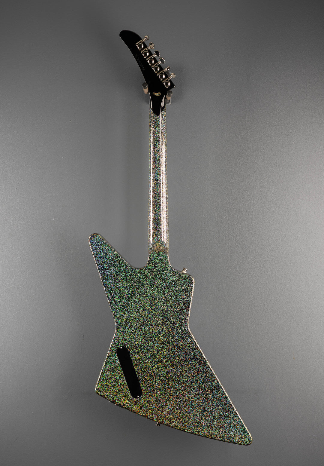Lzzy Hale Explorer Custom - Black Diamond Holographic Sparkle