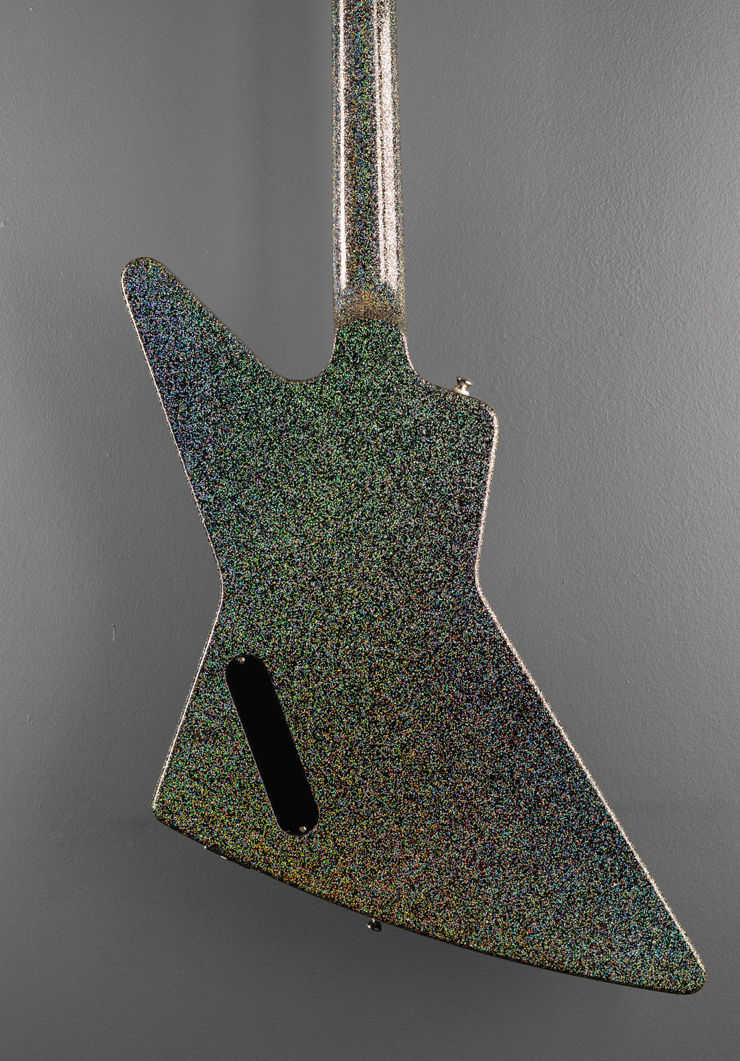 Lzzy Hale Explorer Custom - Black Diamond Holographic Sparkle