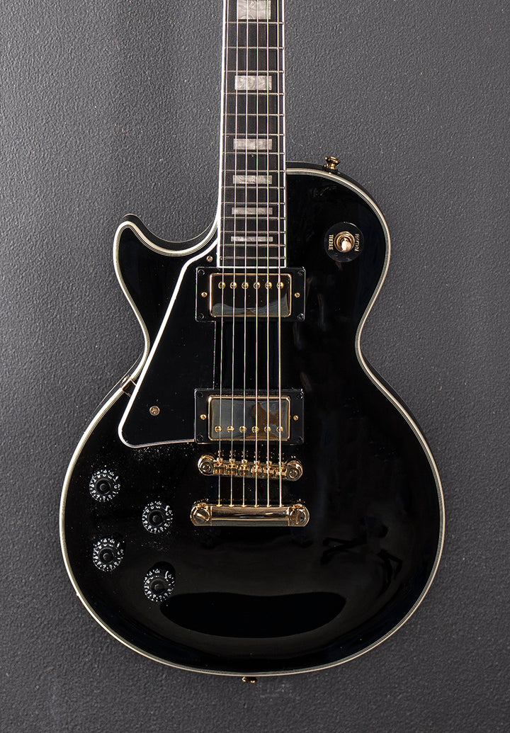 "Inspired by Gibson Collection" Les Paul Custom Left Hand - Ebony