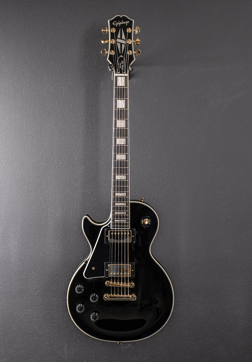 "Inspired by Gibson Collection" Les Paul Custom Left Hand - Ebony