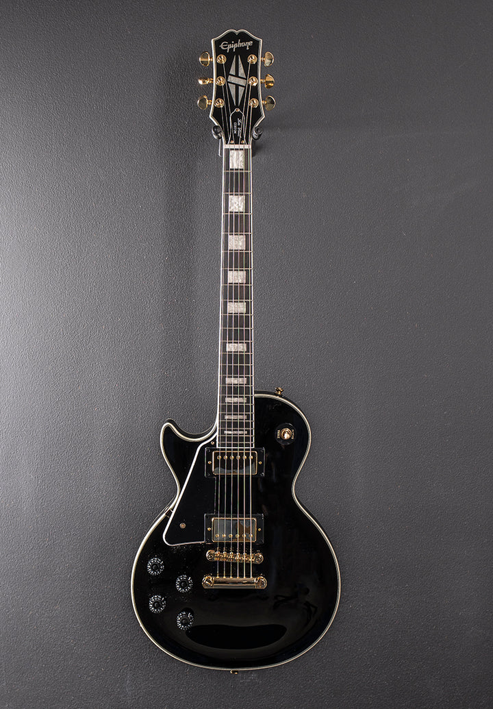 "Inspired by Gibson Collection" Les Paul Custom Left Hand - Ebony