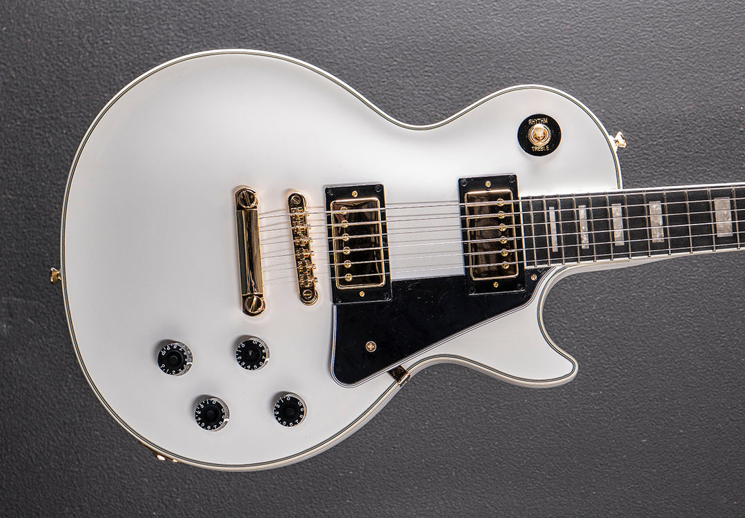 "Inspired by Gibson Collection" Les Paul Custom - Alpine White