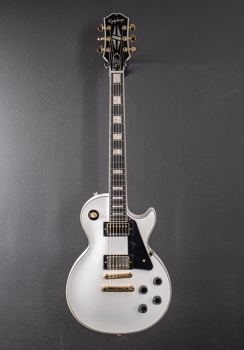 "Inspired by Gibson Collection" Les Paul Custom - Alpine White