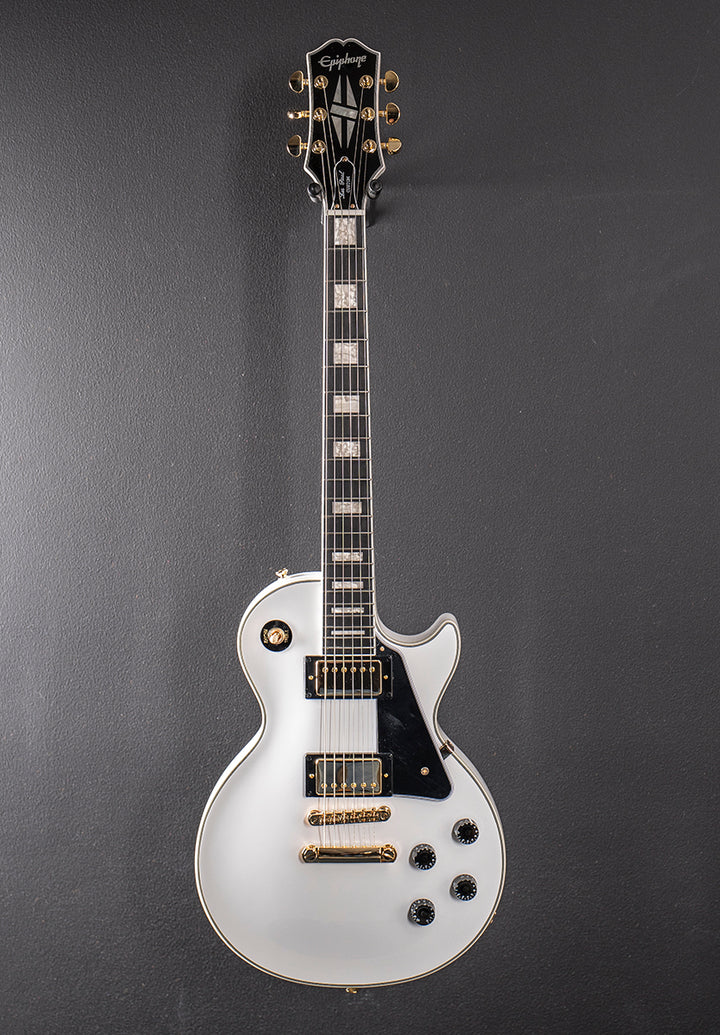 "Inspired by Gibson Collection" Les Paul Custom - Alpine White