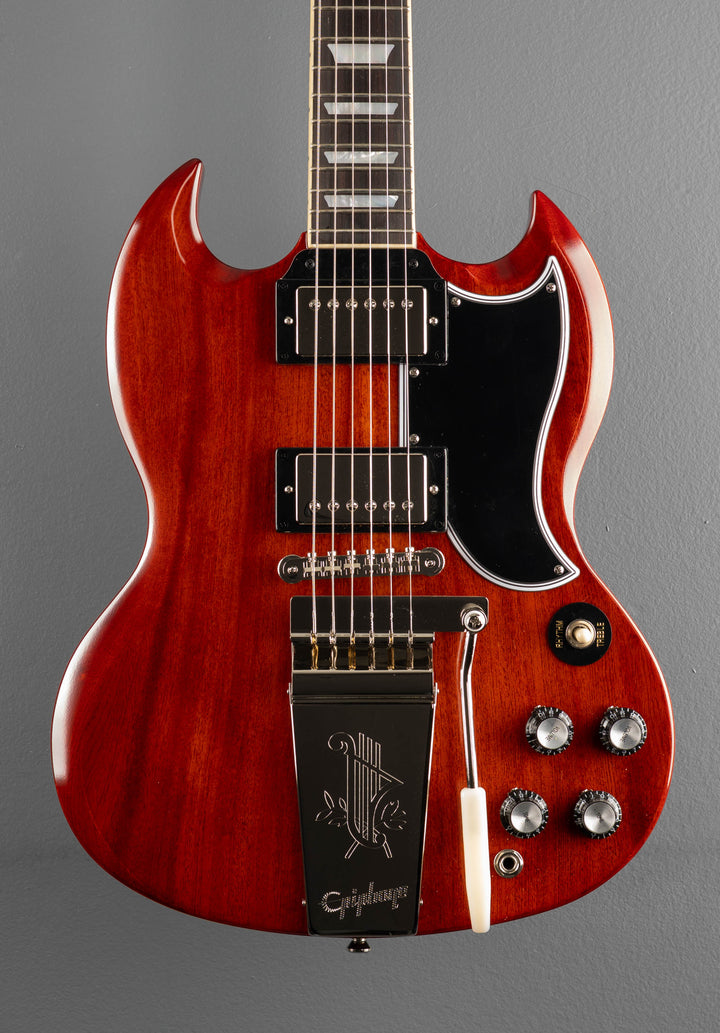 "Inspired by Gibson Custom" 1964 SG Standard Reissue w/Maestro Vibrola - Cherry Red