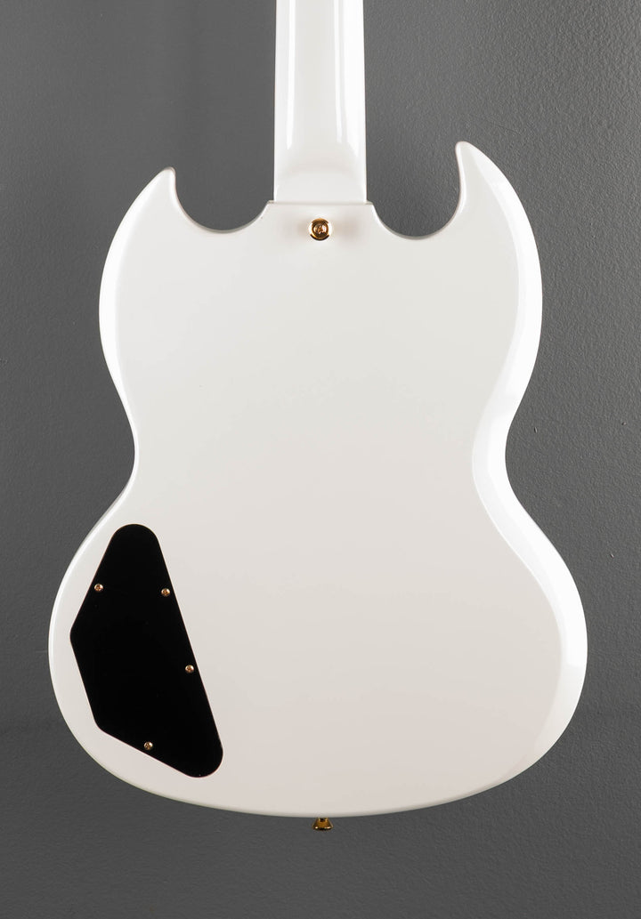"Inspired by Gibson Collection" SG Custom - Alpine White