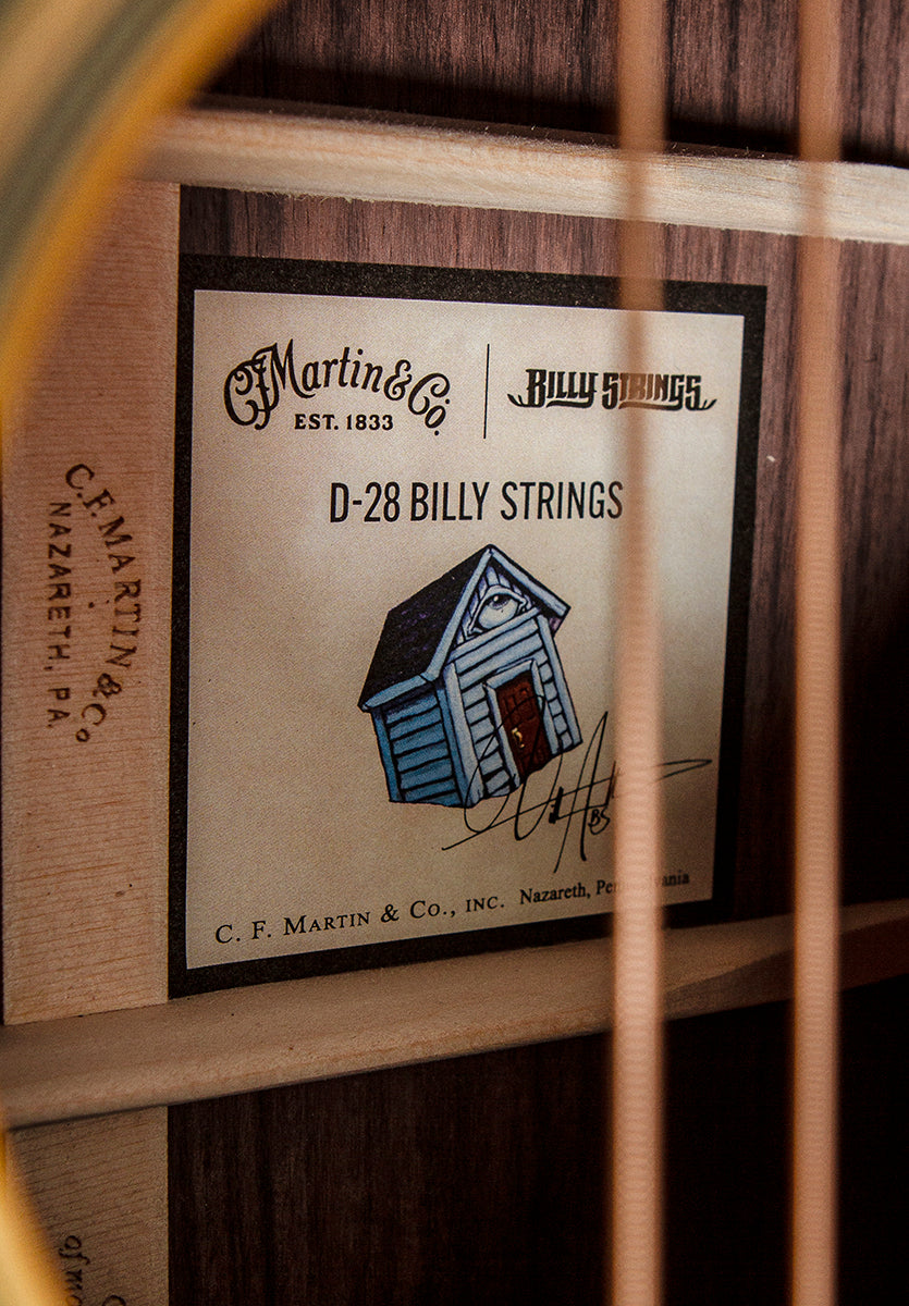 New for 2025 D-28 Billy Strings