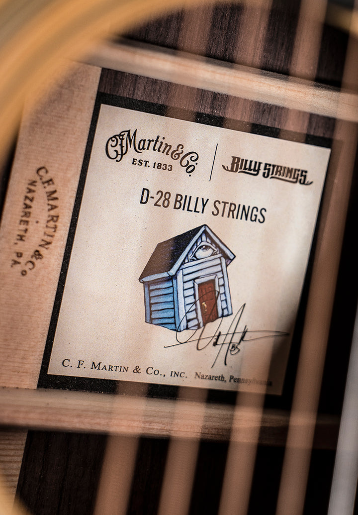New for 2025 D-28 Billy Strings