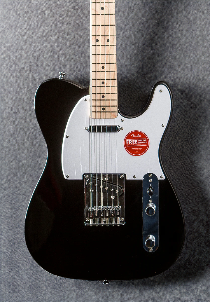 Sonic Telecaster - Black w/Maple