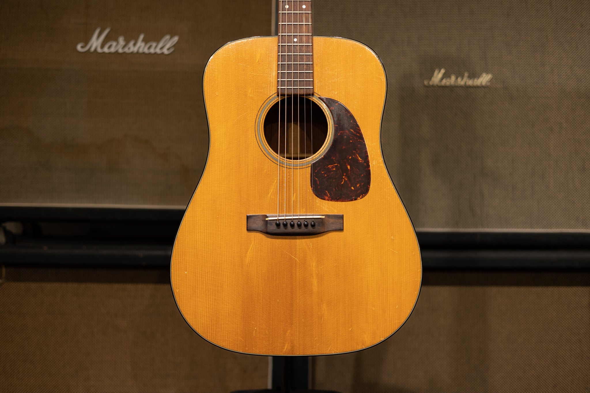 1957 Martin D-18- Natural – Dave's Guitar Shop