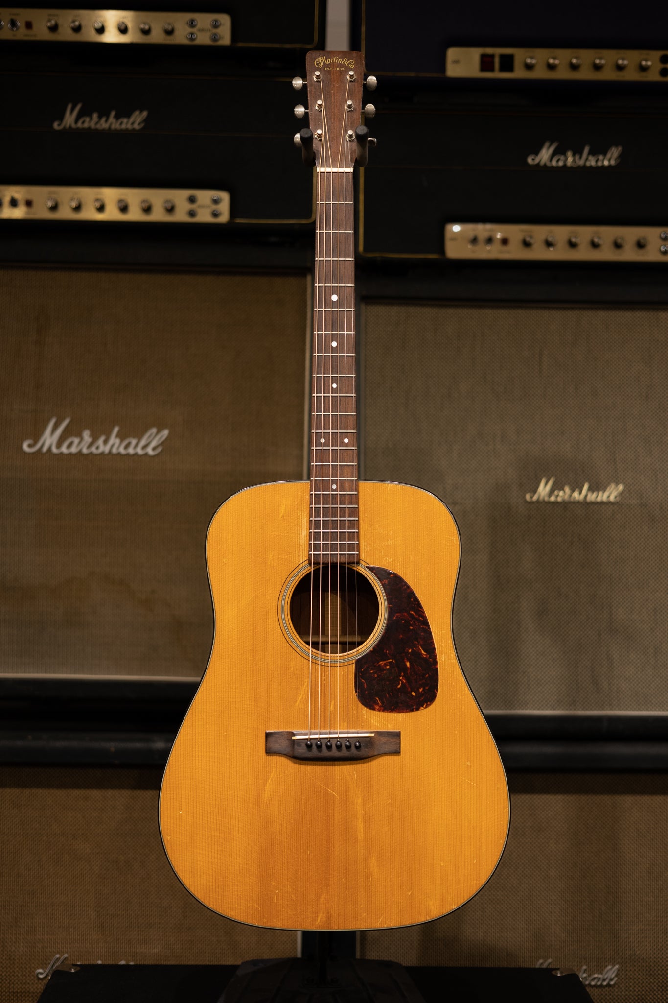 1957 Martin D-18- Natural