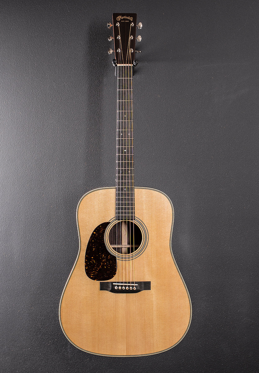 New for 2025 HD-28E w/Fishman Aura VT Blend Left Hand- Gloss