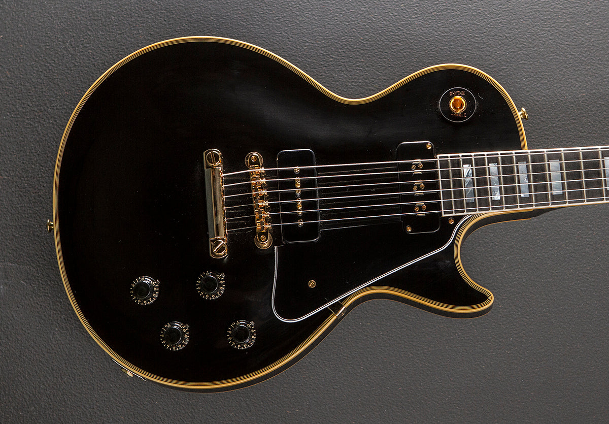 1954 Les Paul Custom Staple Pickup Reissue - VOS Ebony – Dave's