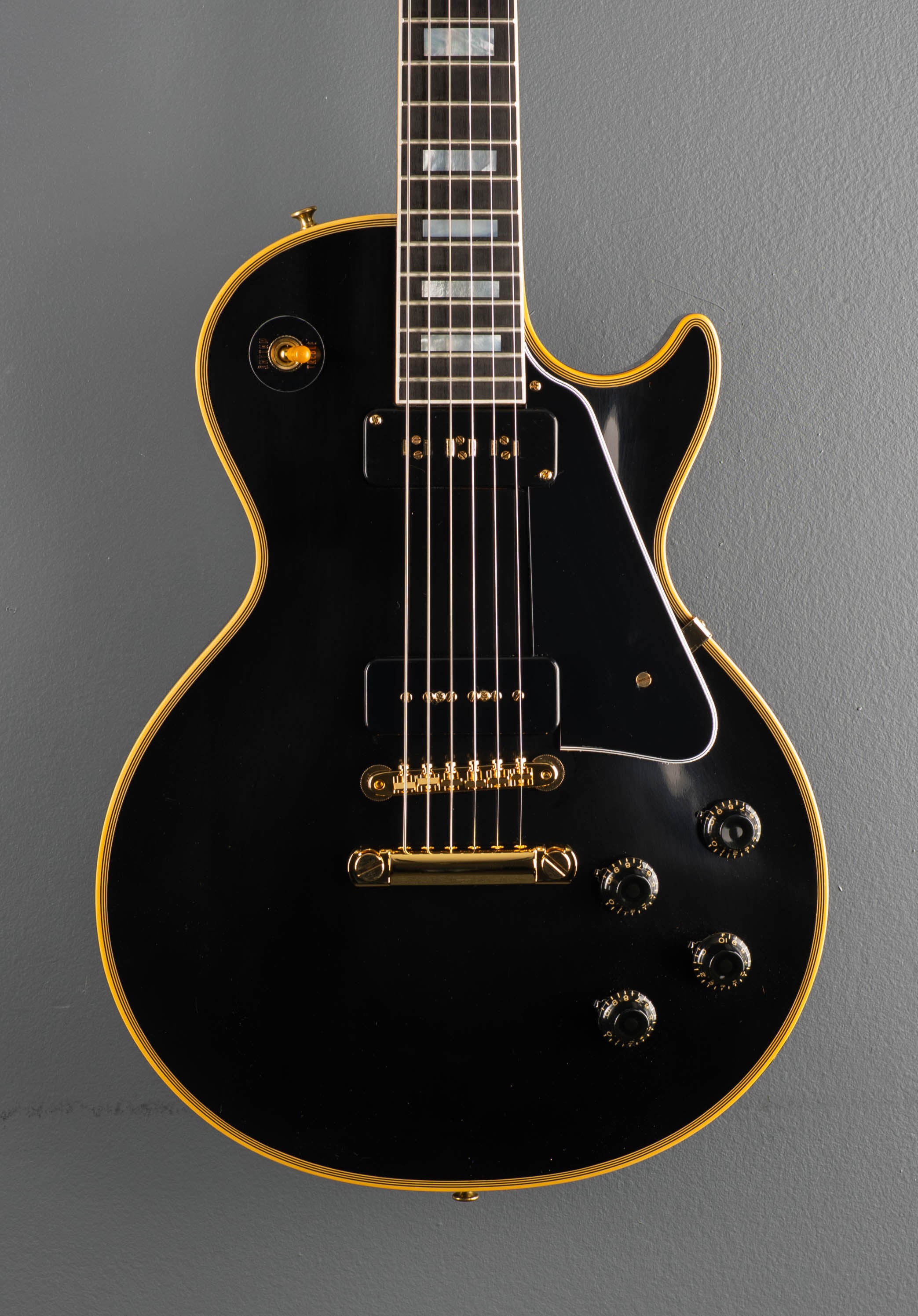 1954 Les Paul Custom Staple Pickup Reissue - VOS Ebony – Dave's