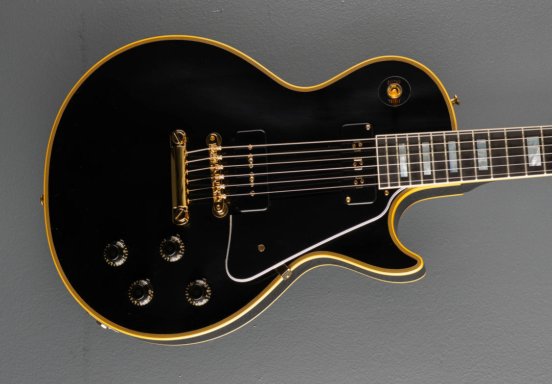 1954 Les Paul Custom Staple Pickup Reissue - VOS Ebony