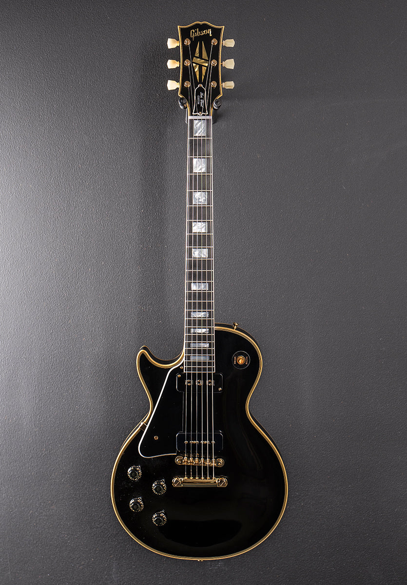 1954 Les Paul Custom Staple Pickup Reissue Left Hand - VOS Ebony