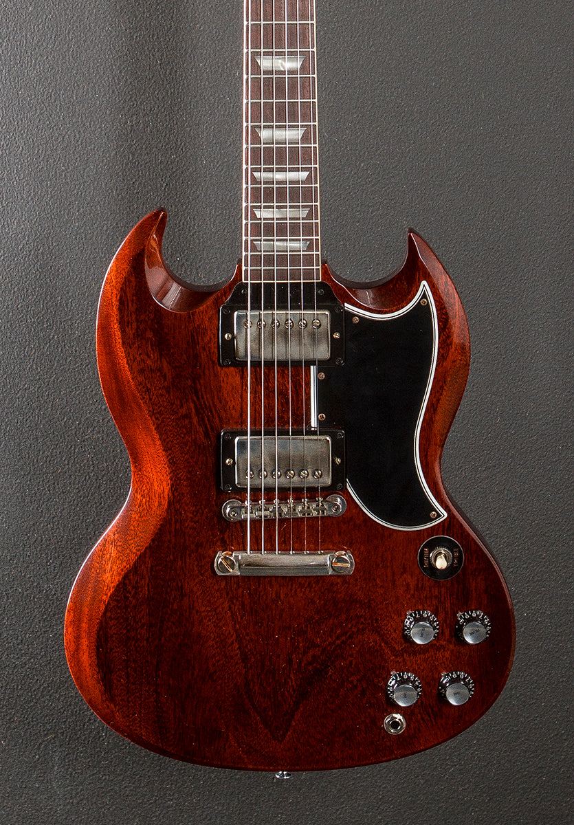 1961 Les Paul SG Standard Reissue Stop Bar - Cherry Red