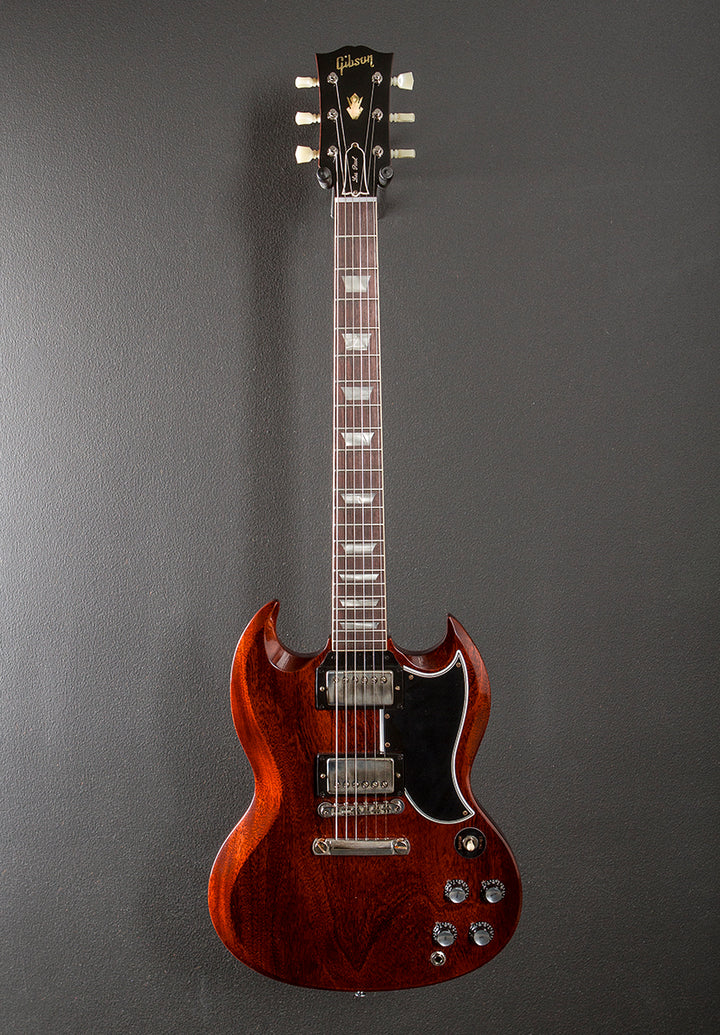 1961 Les Paul SG Standard Reissue Stop Bar - Cherry Red