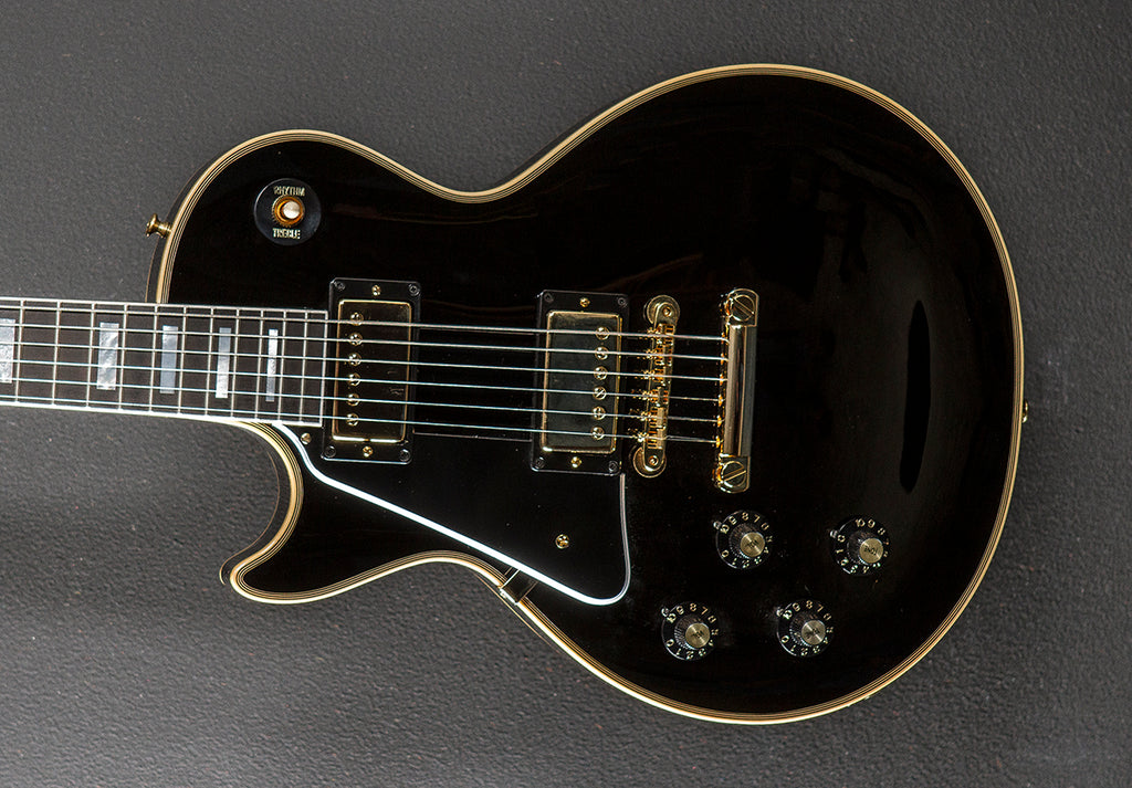 1968 Les Paul Custom Reissue Left Hand - Ebony – Dave's