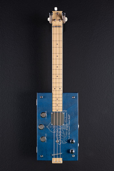New Orleans Cigar Factory Electric Cigar Box Slide Guitar