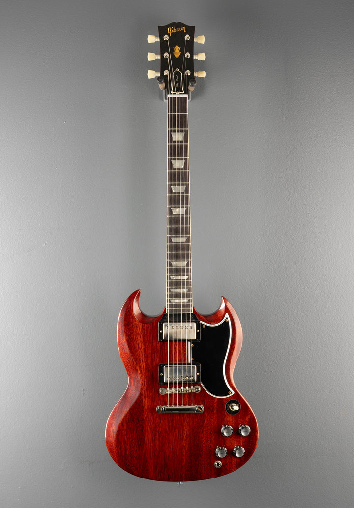1961 Les Paul SG Standard Reissue Stop Bar - Cherry Red