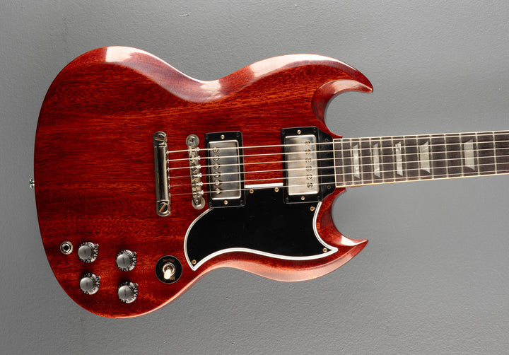 1961 Les Paul SG Standard Reissue Stop Bar - Cherry Red