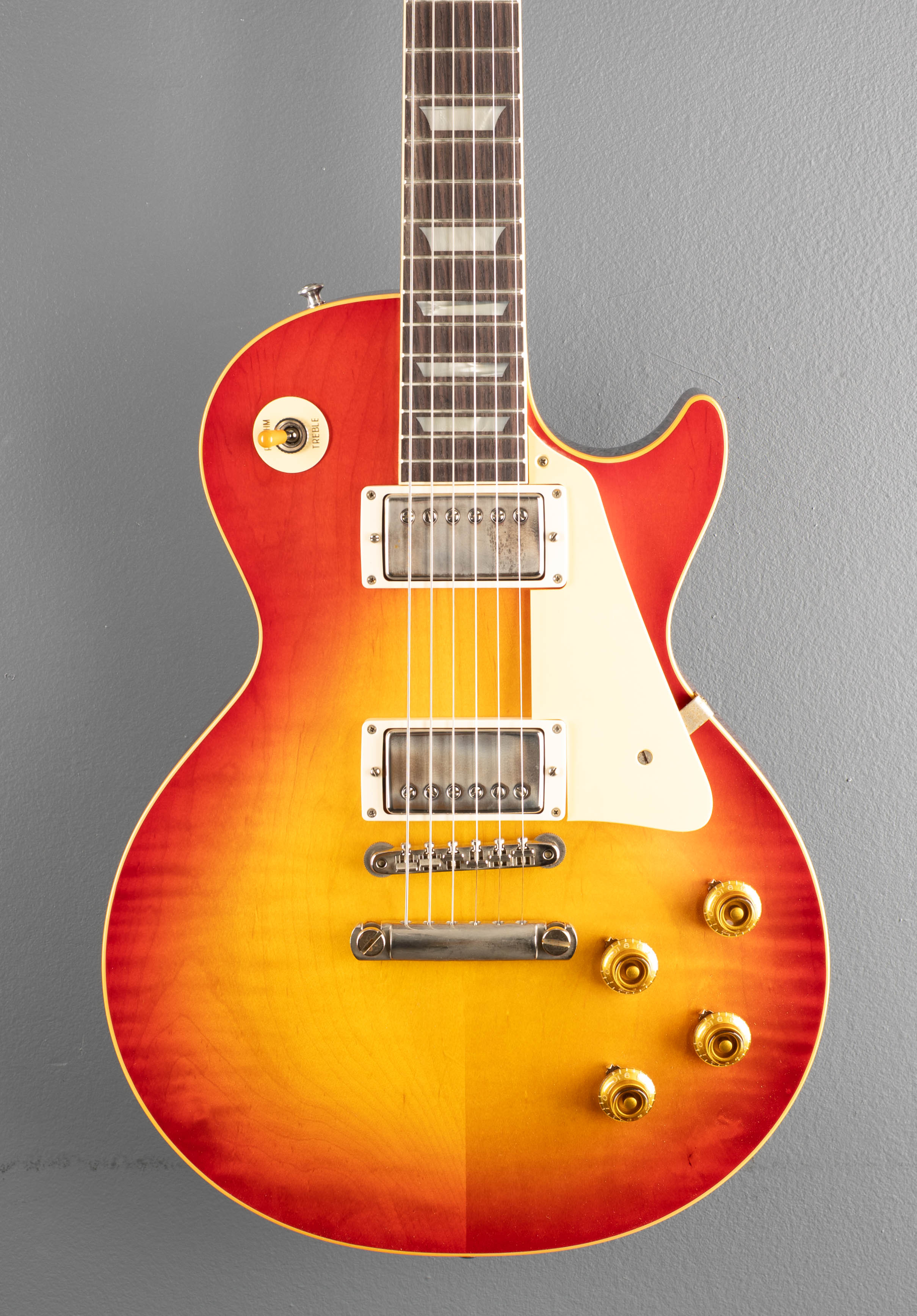 1958 Les Paul Standard Reissue - Washed Cherry Sunburst – Dave's
