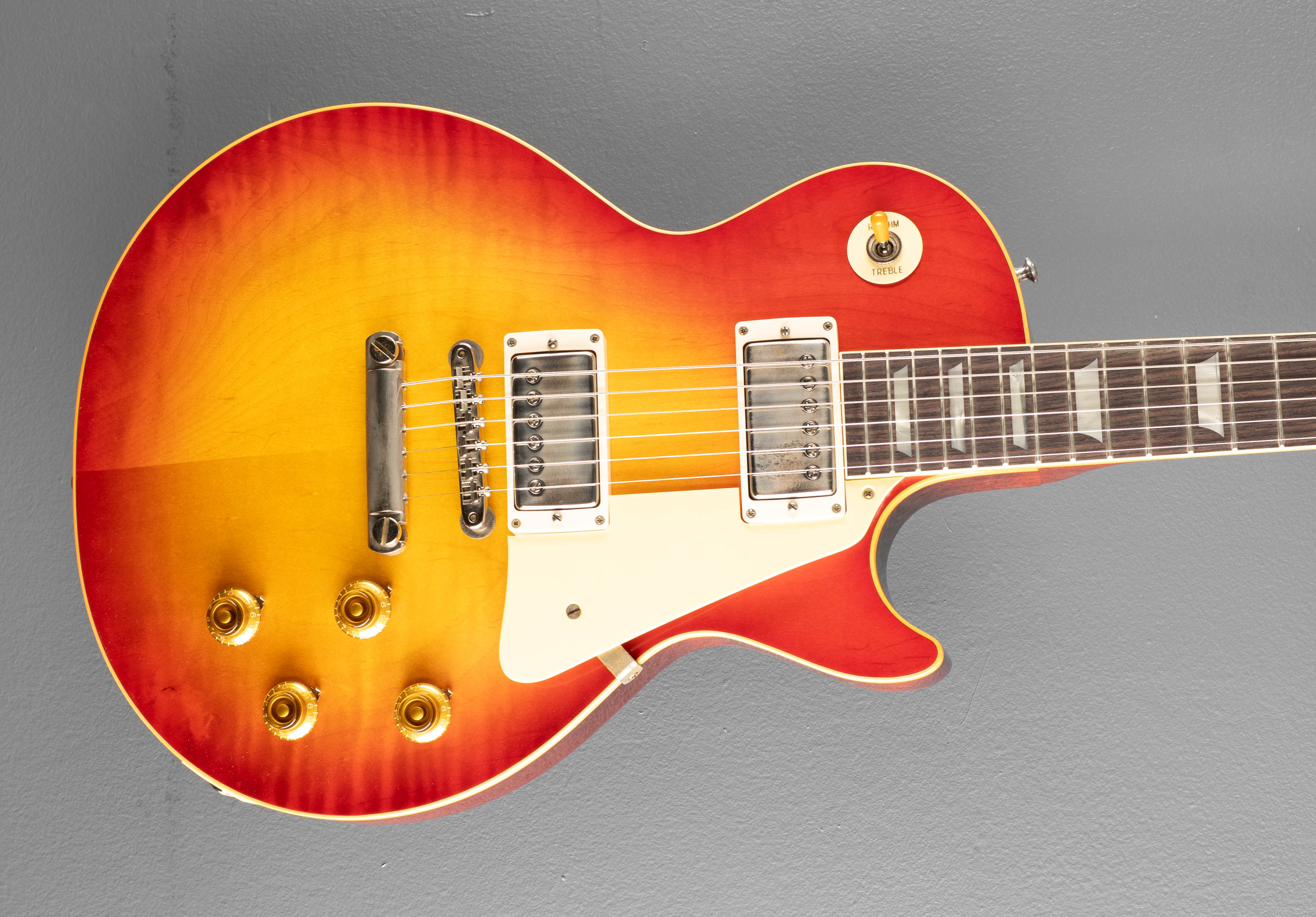 1958 Les Paul Standard Reissue - Washed Cherry Sunburst – Dave's