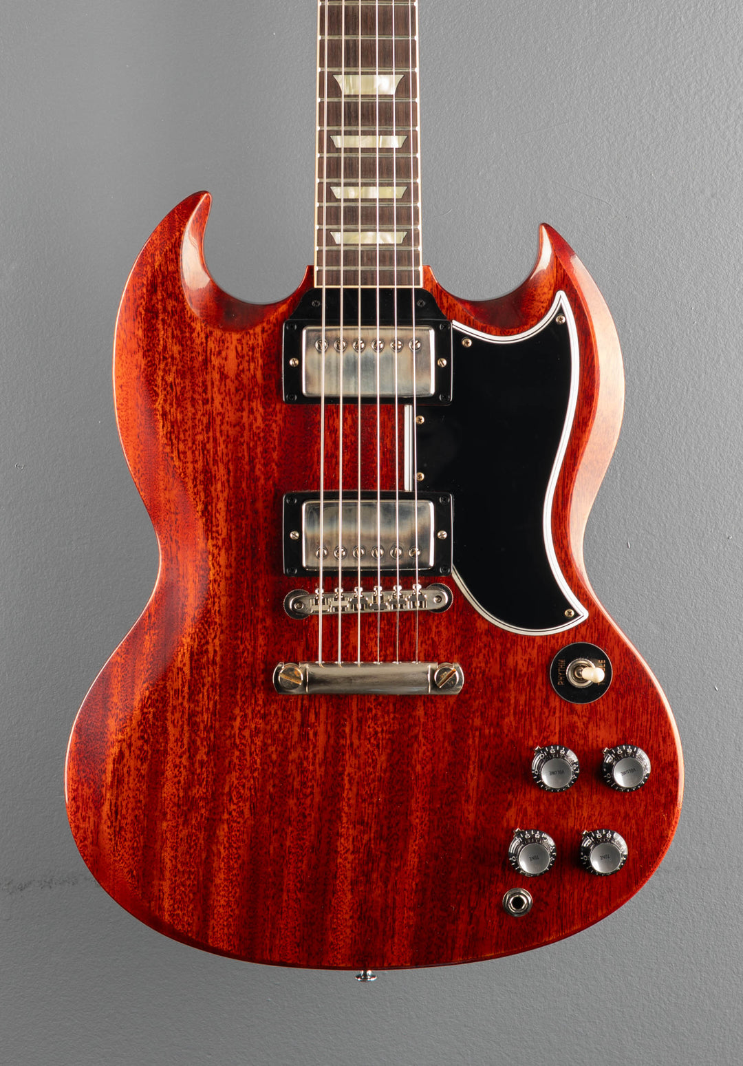 1961 Les Paul SG Standard Reissue Stop Bar VOS - Cherry Red
