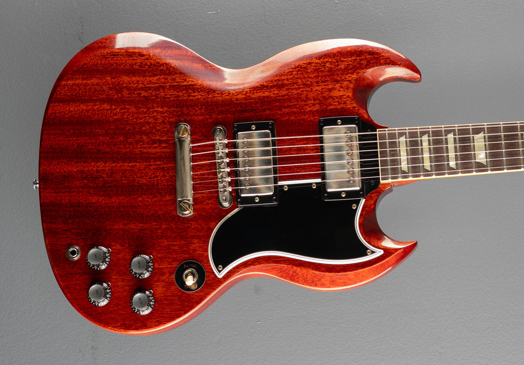 1961 Les Paul SG Standard Reissue Stop Bar VOS - Cherry Red