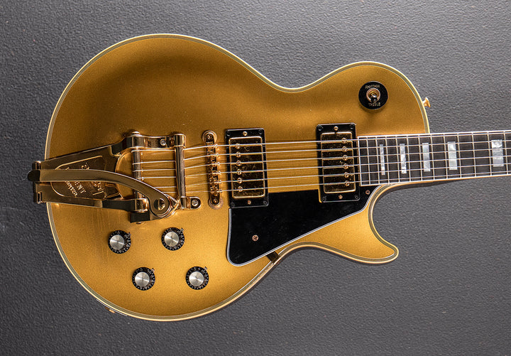 Murphy Lab 1968 Les Paul Custom Limited Run - Double Gold w/Bigsby