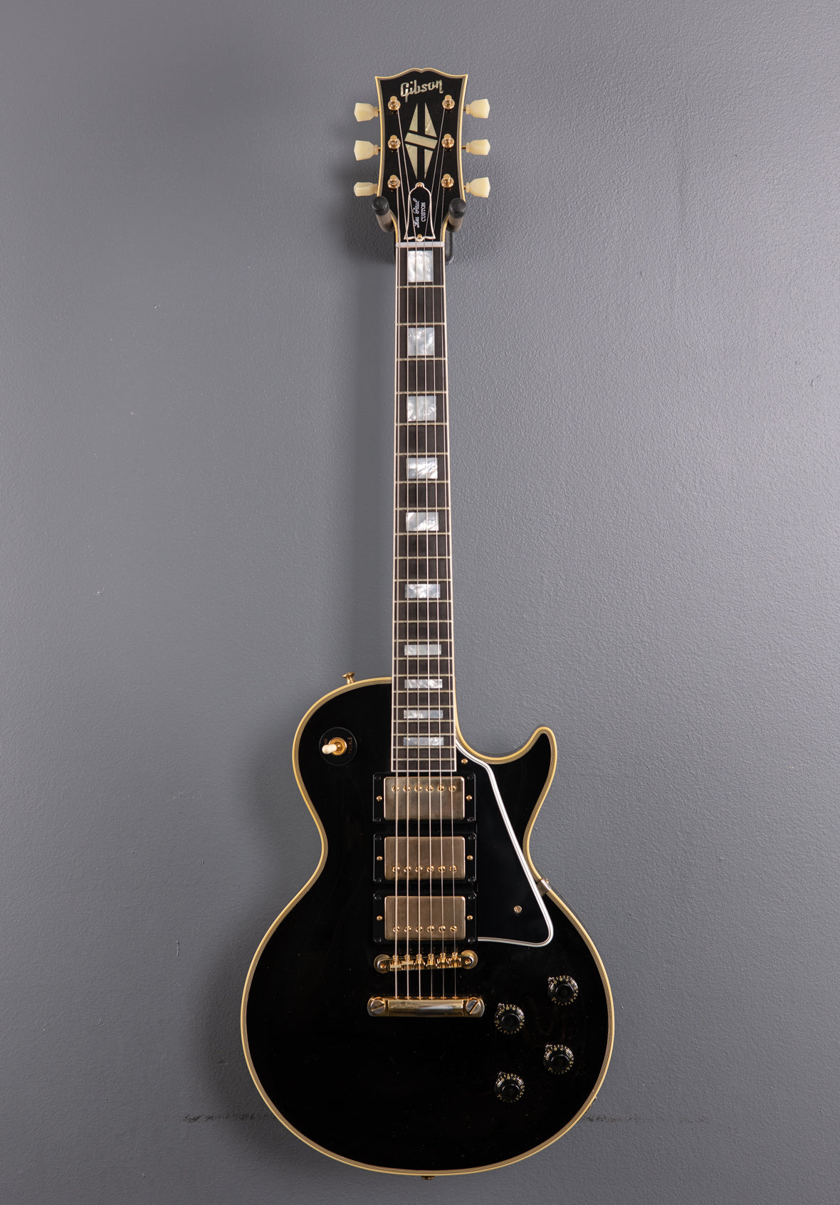 1957 Les Paul Custom Reissue - VOS Ebony 3-Pickup