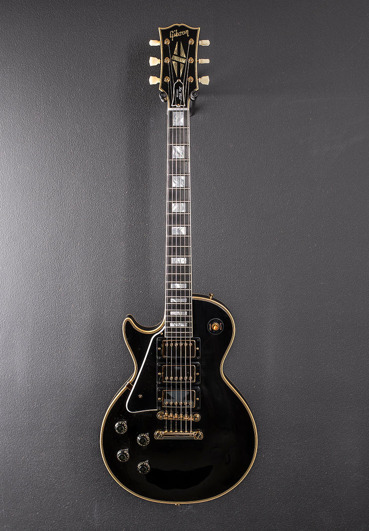 1957 Les Paul Custom Reissue Left Hand - VOS Ebony 3 Pickup