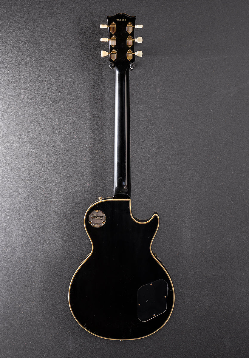 1957 Les Paul Custom Reissue Left Hand - VOS Ebony 3 Pickup