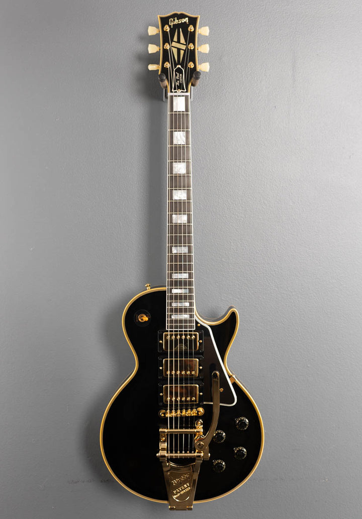 1957 Les Paul Custom Reissue - VOS Ebony 3 Pickup w/Bigsby