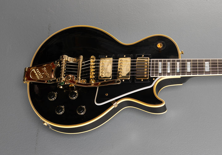 1957 Les Paul Custom Reissue - VOS Ebony 3 Pickup w/Bigsby