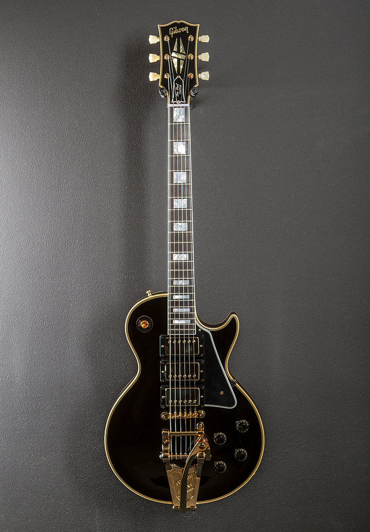 1957 Les Paul Custom Reissue - VOS Ebony 3 Pickup w/Bigsby