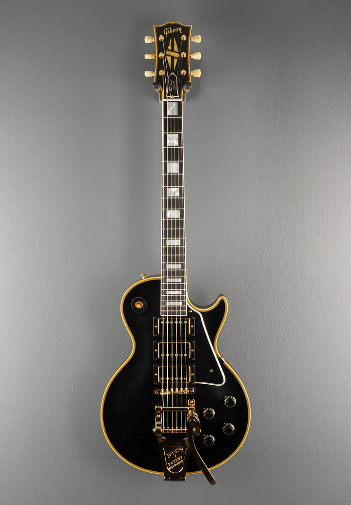 1957 Les Paul Custom Reissue - VOS Ebony 3 Pickup w/Bigsby