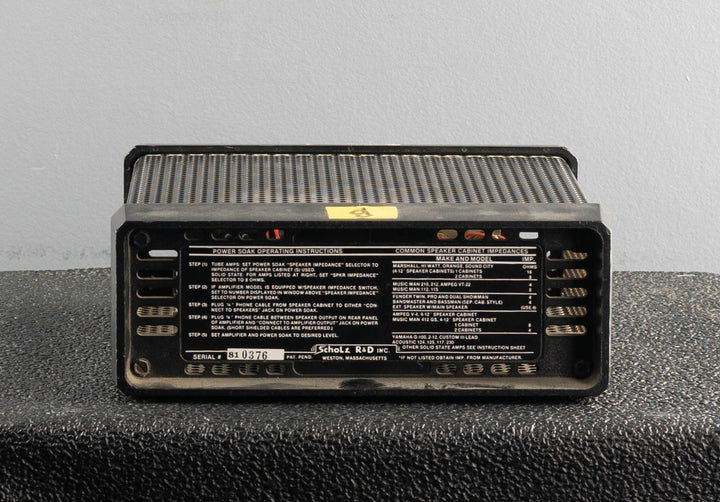 Power Soak Attenuator, 80s